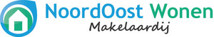 Logo van NoordOost Wonen Makelaardij