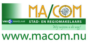 Logo van MA/COM Stad- en Regio Makelaars