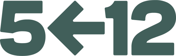 Logo van De Makelaars van 5voor12 B.V.