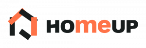 Logo van homeup B.V.