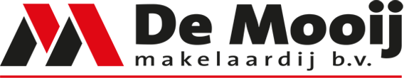 Logo van De Mooij Makelaardij b.v.