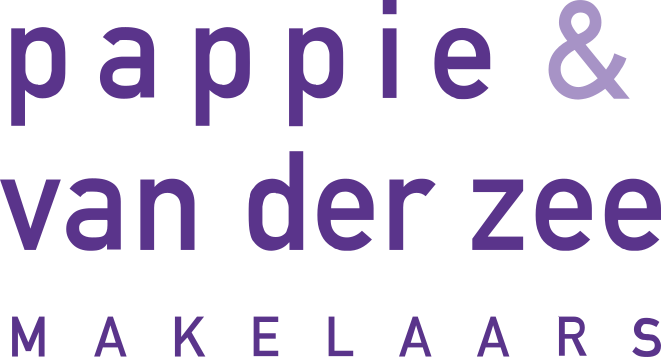 Logo van Pappie en Van der Zee Makelaars o/g B.V.