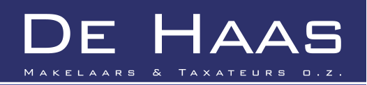 Logo van De Haas makelaars & taxateurs o.z.