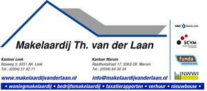 Logo van Makelaardij Th. van der Laan