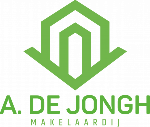 Logo van A. De Jongh Makelaardij B.V.