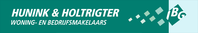 Logo van Hunink & Holtrigter Woning- en Bedrijfsmakelaars
