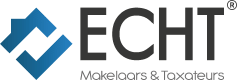 Logo van ECHT Makelaars & Taxateurs