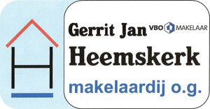 Logo van Gerrit Jan Heemskerk makelaardij o.g.