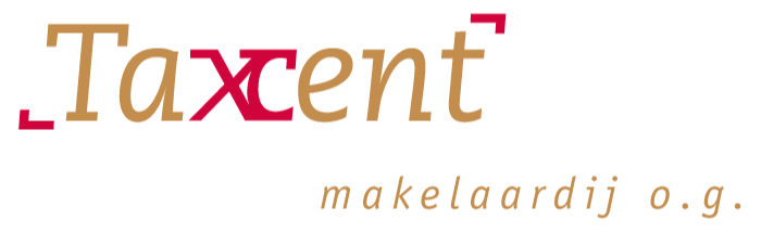 Logo van Taxcent makelaardij o.g.
