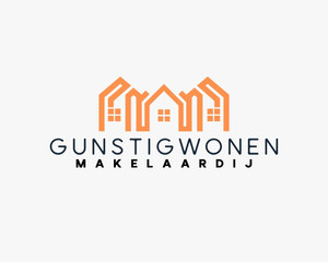 Logo van Gunstig Wonen Makelaardij B.V.
