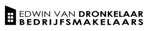 Logo van Edwin van Dronkelaar Bedrijfsmakelaars B.V.